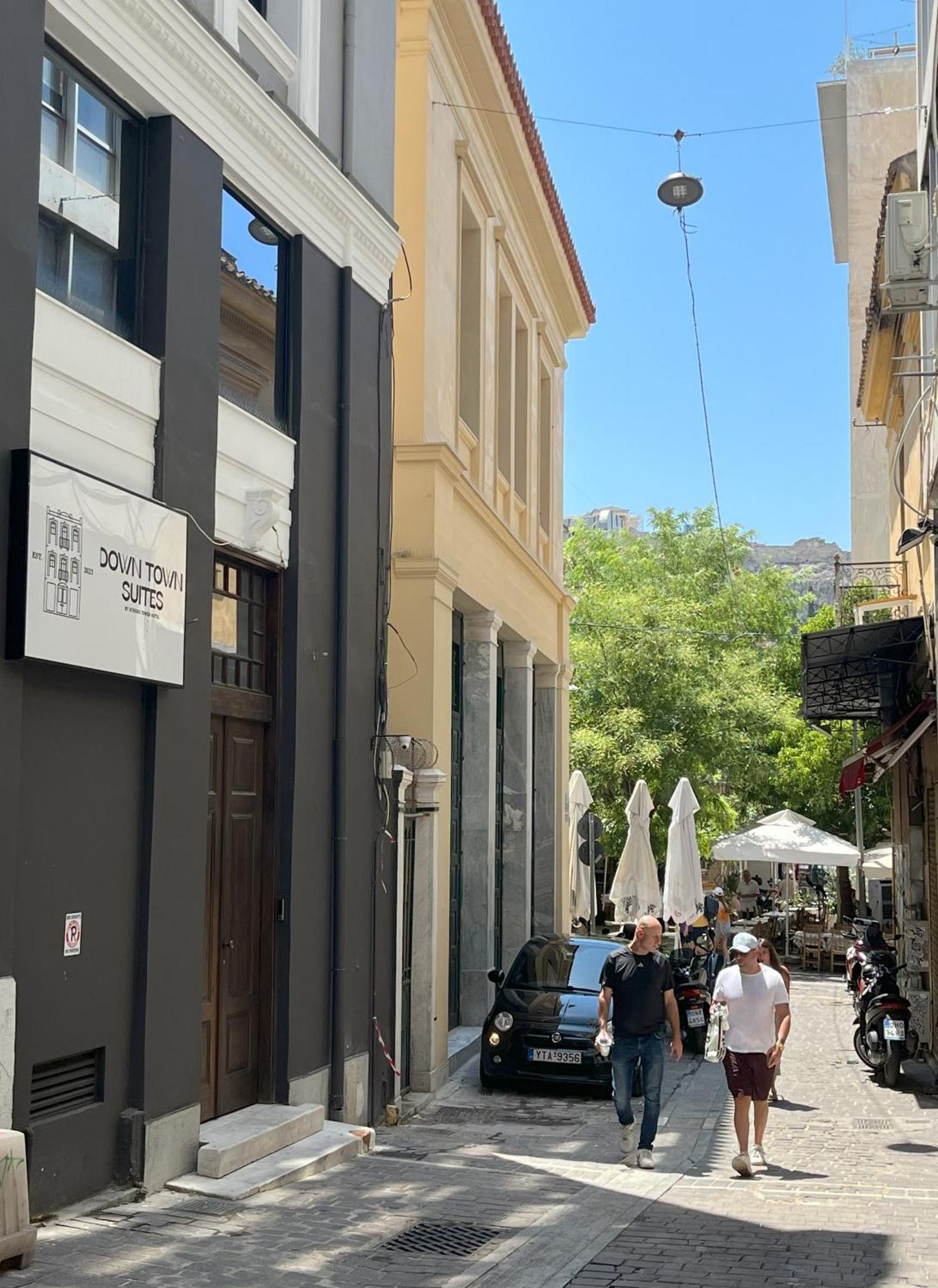 Downtown Suites By Athens Tower Buitenkant foto